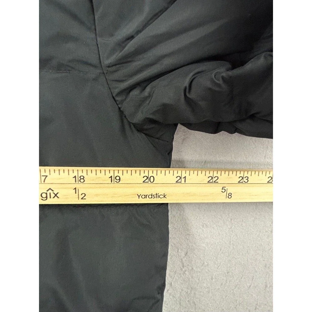 Under Armour Boys Pronto Puffer Jacket Pitch Black Hooded Coat